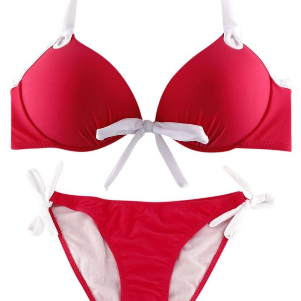 Push Up Padded Bathing Suit Bikini Set